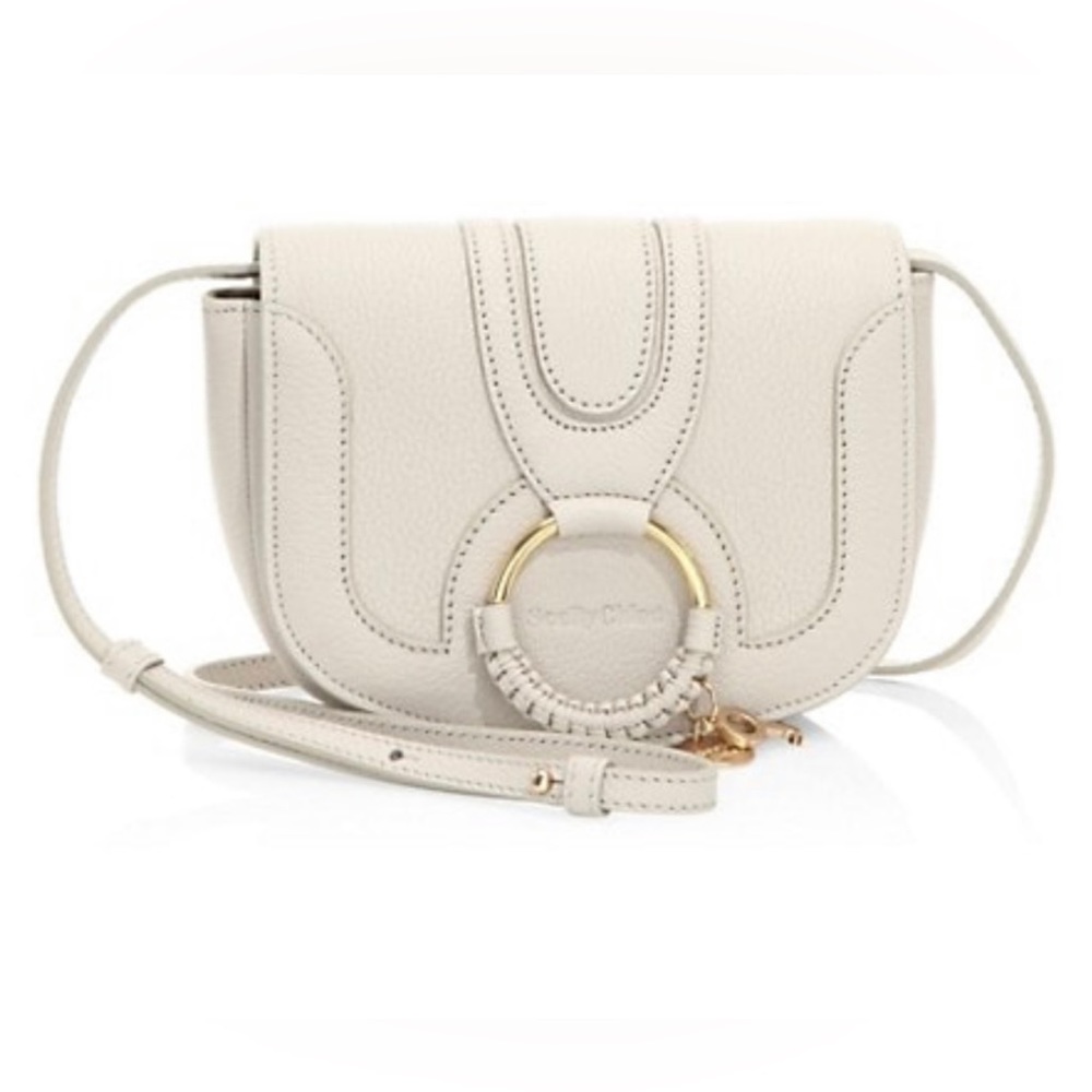 See by Chloe Mini Hana Leather Saddle Bag
